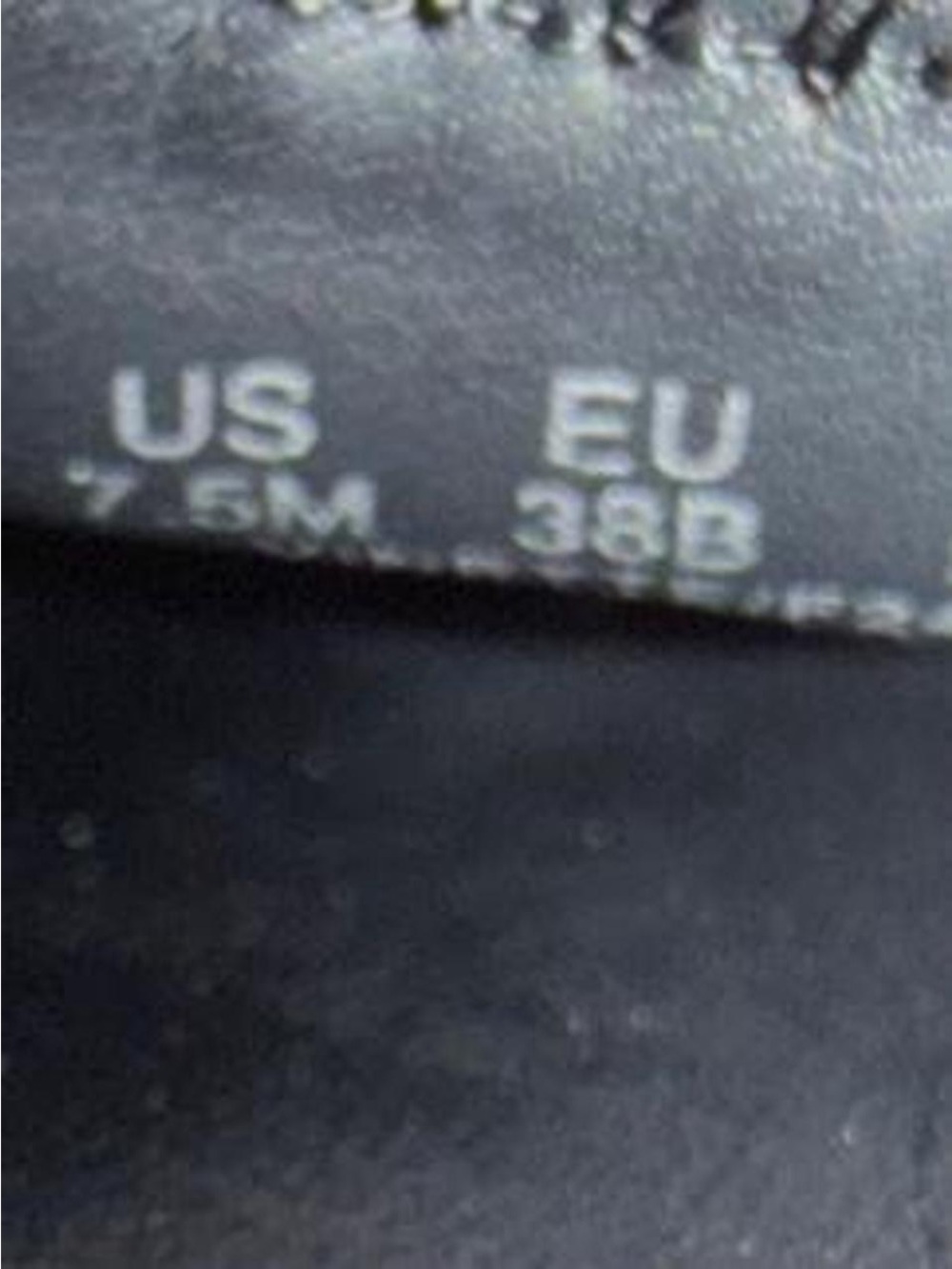 NWOT Karl Lagerfeld Black Pointed Ballet Flats with Logo Trim - Picture 5 of 5